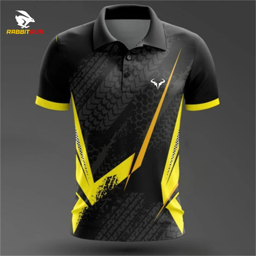 New Quick Drying Breathable Badminton Tennis Polo Shirt Golf Daily