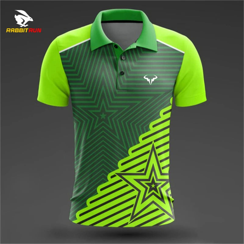 New Quick Drying Breathable Badminton Tennis Polo Shirt Golf Daily