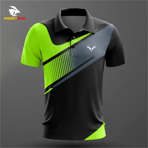 New Quick Drying Breathable Badminton Tennis Polo Shirt Golf Daily