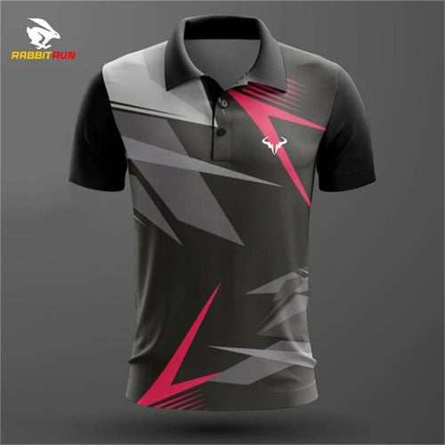 New Quick Drying Breathable Badminton Tennis Polo Shirt Golf Daily