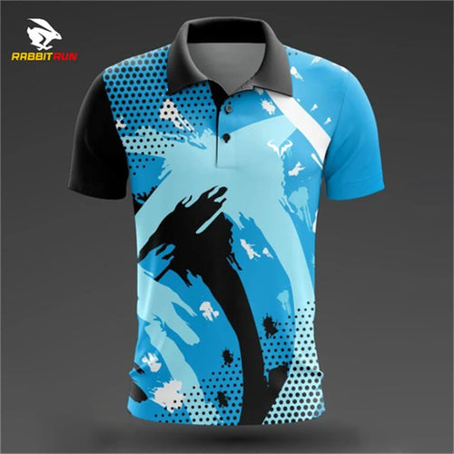 New Quick Drying Breathable Badminton Tennis Polo Shirt Golf Daily