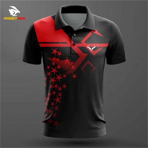 New Quick Drying Breathable Badminton Tennis Polo Shirt Golf Daily