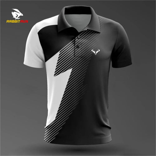 New Quick Drying Breathable Badminton Tennis Polo Shirt Golf Daily