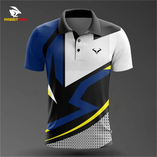 New Quick Drying Breathable Badminton Tennis Polo Shirt Golf Daily